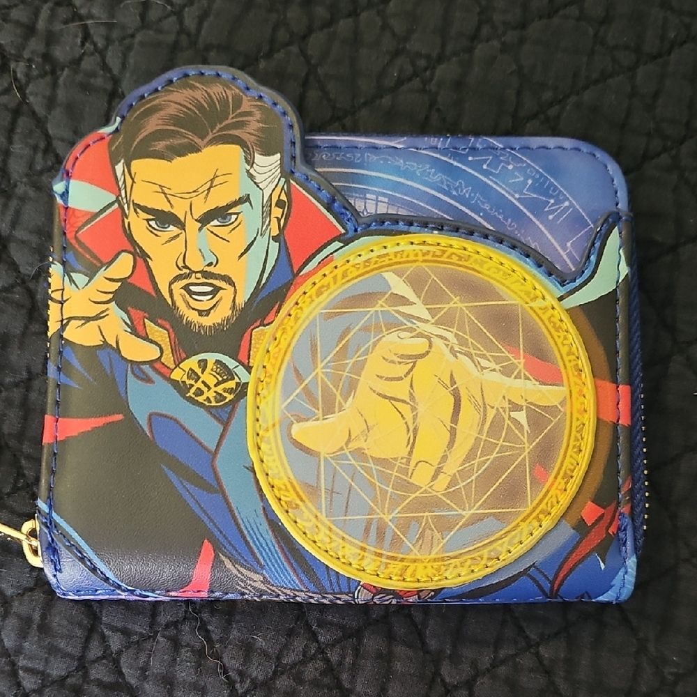 Loungefly Doctor Strange Wallet With Glow-in-the-dark Accents